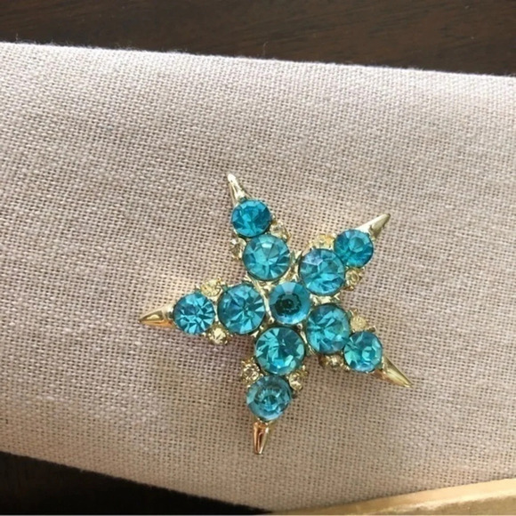 Vintage Screwback And Brooch Rhinestone Set - Picture 6 of 8